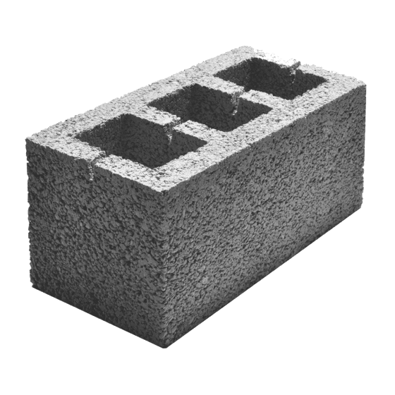 Шлакоблок 39x19х19